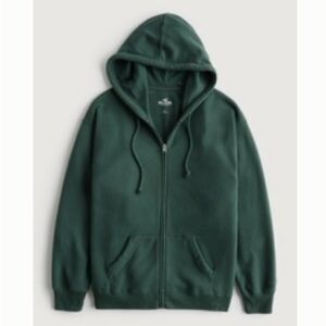 Hollister- oversized full zip hoodie
